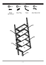 Preview for 6 page of Furniture of America Sion CM-AC6213 Assembly Instructions Manual