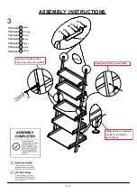 Preview for 8 page of Furniture of America Sion CM-AC6213 Assembly Instructions Manual