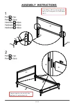 Preview for 8 page of Furniture of America Snyder CM7782CK Assembly Instructions Manual