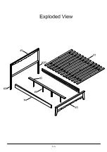 Предварительный просмотр 6 страницы Furniture of America Snyder CM7782EK Assembly Instructions Manual