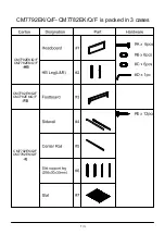 Предварительный просмотр 7 страницы Furniture of America Snyder CM7782EK Assembly Instructions Manual