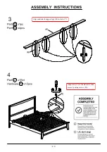 Предварительный просмотр 9 страницы Furniture of America Snyder CM7782EK Assembly Instructions Manual