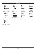 Preview for 6 page of Furniture of America Spring Creek CMBK602FEXP Assembly Instructions Manual