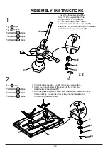 Preview for 8 page of Furniture of America St. Nicholas CM3224T Assembly Instructions Manual