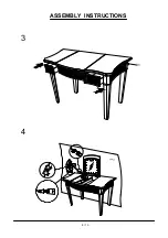 Preview for 8 page of Furniture of America Stina CM-DK5239 Assembly Instructions Manual