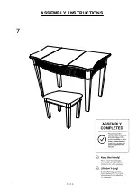 Preview for 10 page of Furniture of America Stina CM-DK5239 Assembly Instructions Manual