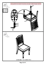 Preview for 5 page of Furniture of America Summer CM3753SC-2PK Assembly Instructions