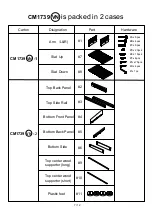 Preview for 7 page of Furniture of America Susanna CM1739 Assembly Instructions Manual