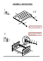 Preview for 8 page of Furniture of America Susanna CM1739 Assembly Instructions Manual