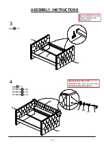 Preview for 9 page of Furniture of America Susanna CM1739 Assembly Instructions Manual