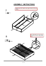 Preview for 11 page of Furniture of America Susanna CM1739 Assembly Instructions Manual