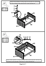 Preview for 6 page of Furniture of America Suzanne CM1028-Q Assembling Instructions