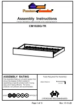 Preview for 8 page of Furniture of America Suzanne CM1028-Q Assembling Instructions