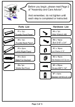 Preview for 10 page of Furniture of America Suzanne CM1028-Q Assembling Instructions