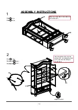 Preview for 7 page of Furniture of America Sylvana CM3453HB Assembly Instructions Manual