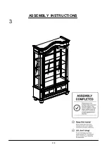 Preview for 8 page of Furniture of America Sylvana CM3453HB Assembly Instructions Manual