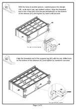 Preview for 4 page of Furniture of America Syracuse CM7129D Assembly Instructions