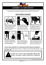 Preview for 2 page of Furniture of America Syracuse CM7129N Assembly Instructions