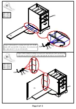 Preview for 6 page of Furniture of America TAMI CM-DK6384CD Assembly Instructions Manual