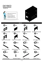 Preview for 5 page of Furniture of America Therese CM-BK628 Assembly Instructions Manual