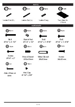 Preview for 6 page of Furniture of America Therese CM-BK628 Assembly Instructions Manual