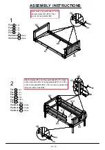 Preview for 10 page of Furniture of America Therese CM-BK628 Assembly Instructions Manual