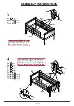 Preview for 11 page of Furniture of America Therese CM-BK628 Assembly Instructions Manual