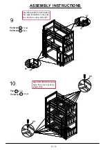 Preview for 14 page of Furniture of America Therese CM-BK628 Assembly Instructions Manual