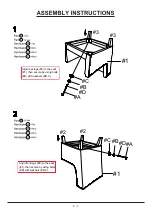 Preview for 6 page of Furniture of America Tomar CM-AC6115 Assembly Instructions Manual