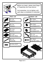 Preview for 14 page of Furniture of America Torino CM7543EK Assembly Instructions Manual