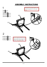 Preview for 6 page of Furniture of America Torrington CM3552SC-2PK Assembly Instructions Manual