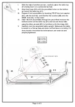 Preview for 4 page of Furniture of America Tuscany CM3845T Assembly Instructions