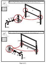 Preview for 4 page of Furniture of America Tychus CM7559Q Assembly Instructions Manual