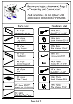 Preview for 9 page of Furniture of America Tychus CM7559Q Assembly Instructions Manual