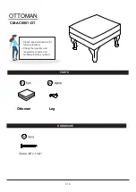 Preview for 5 page of Furniture of America Vaugh CM-AC6801-OT Assembly Instructions Manual