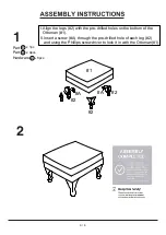 Preview for 6 page of Furniture of America Vaugh CM-AC6801-OT Assembly Instructions Manual