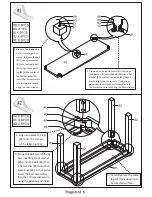 Preview for 4 page of Furniture of America Venta CM4238WHS Assembly Instructions