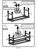 Preview for 4 page of Furniture of America Ventura CM5278-TV-54-3A Assembly Instructions Manual