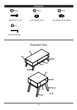 Preview for 6 page of Furniture of America Vilgot CM4493-3PK Assembly Instructions Manual