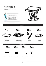 Preview for 5 page of Furniture of America Villarsglane CM4284E Assembly Instructions Manual