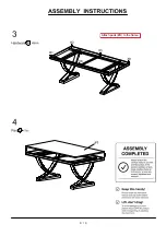 Preview for 8 page of Furniture of America Wadenswil CM3285T Assembly Instructions Manual