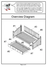 Preview for 4 page of Furniture of America Walcott CM1928 Assembly Instructions Manual