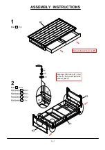 Preview for 6 page of Furniture of America Wasta CM4499C Assembly Instructions Manual