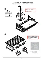 Preview for 7 page of Furniture of America Wasta CM4499C Assembly Instructions Manual