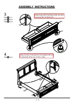 Preview for 8 page of Furniture of America Wells CM7568CK Assembly Instructions Manual