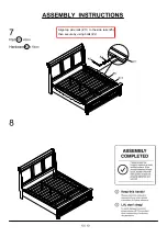 Preview for 10 page of Furniture of America Wells CM7568CK Assembly Instructions Manual