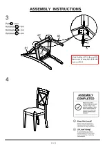 Preview for 11 page of Furniture of America Weston CM3400T7PK Assembly Instructions Manual