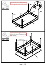 Preview for 4 page of Furniture of America Westport CM3920T-7PK Assembly Instructions Manual