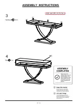 Preview for 8 page of Furniture of America Wettingen CM4285S Assembly Instructions Manual