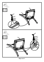 Preview for 4 page of Furniture of America Wichita CM3061SC-2PK Assembly Instructions